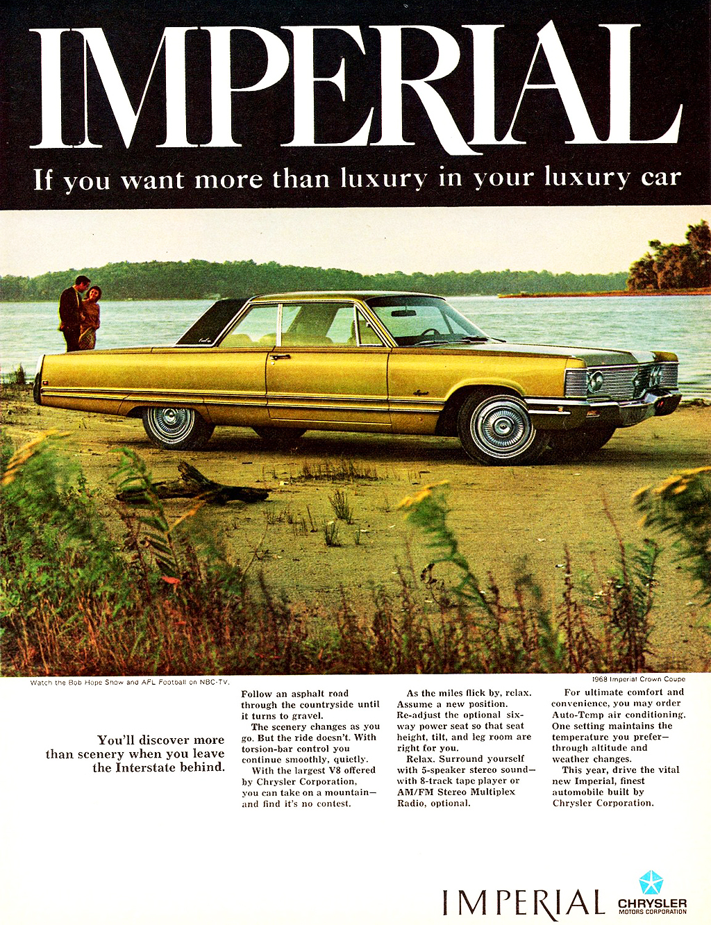1968 Chrysler Auto Advertising